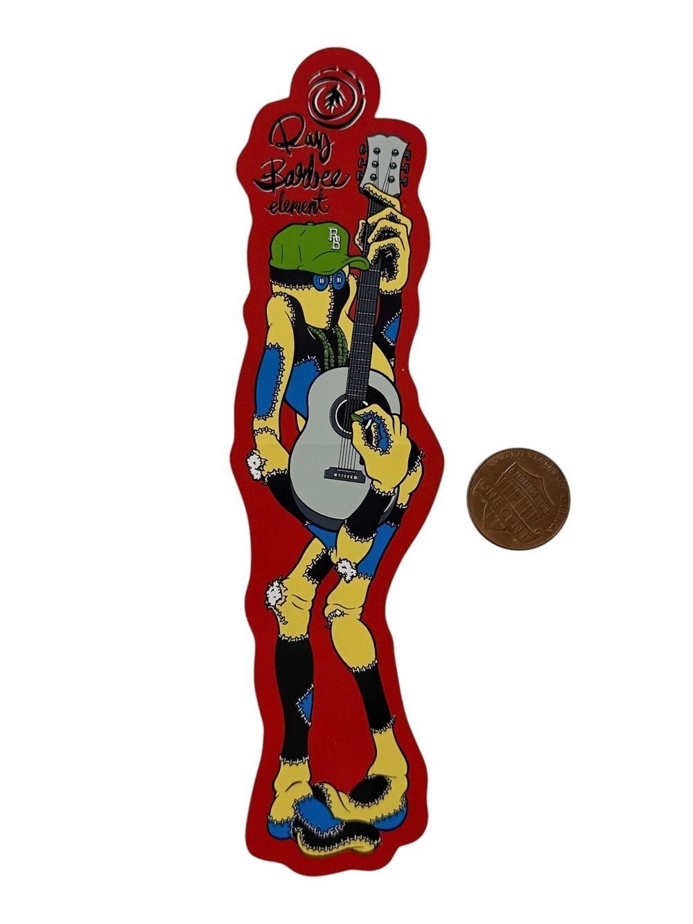 Element Ray Barbee Ragdoll Skateboard Sticker Sean Cliver Powell